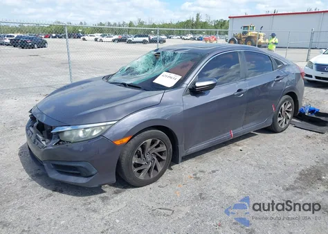 2016 Honda Civic Ex from USA, damaged, VIN 19XFC2F76GE094243